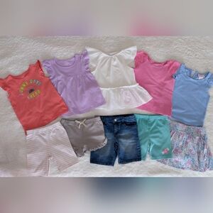 4T girls' summer bundle